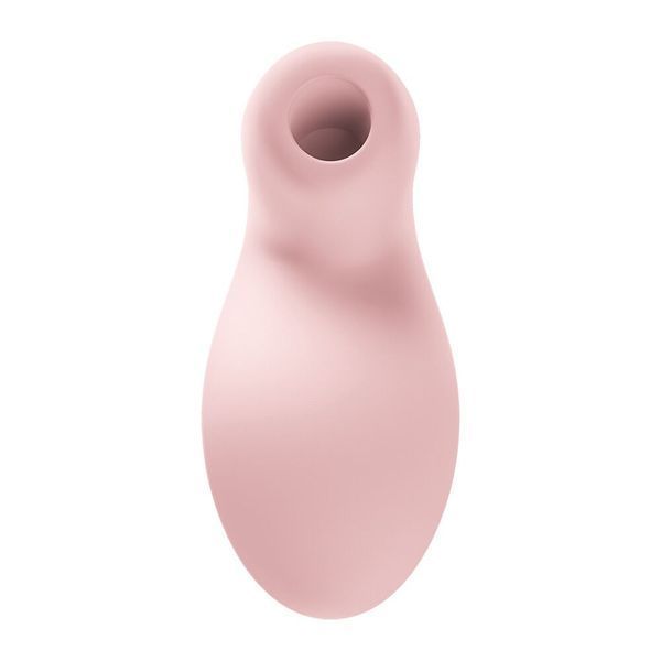 Вакуумний стимулятор з вібрацією Fun Factory Luna Soft Pink, 12 режимів вібрації, 11 рівнів вакууму SX3724 фото