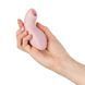 Вакуумний стимулятор з вібрацією Fun Factory Luna Soft Pink, 12 режимів вібрації, 11 рівнів вакууму SX3724 фото 5