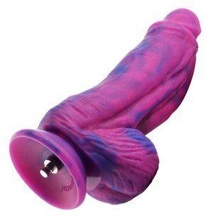 Фалоімітатор для секс-машин Hismith 9.45&Prime; Silicone Fantasy Series Dildo, система кріплення KlicLok SO6214 фото