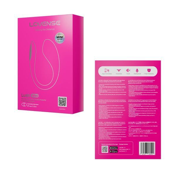 Міні смарт-віброяйце Lovense Lush Mini, зменшена версія Lovense Lush 4 SX2663 фото