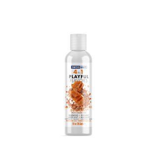 Розпродаж!!! Лубрикант Swiss Navy 4 In 1 Salted Caramel Delight 29,5 мл (термін 17.09.2026) SX1349-R фото