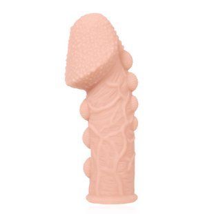 Насадка на член Kokos Extreme Sleeve ES.09 розмір S, потовщувальна, стимулюючий рельєф SX1447 фото