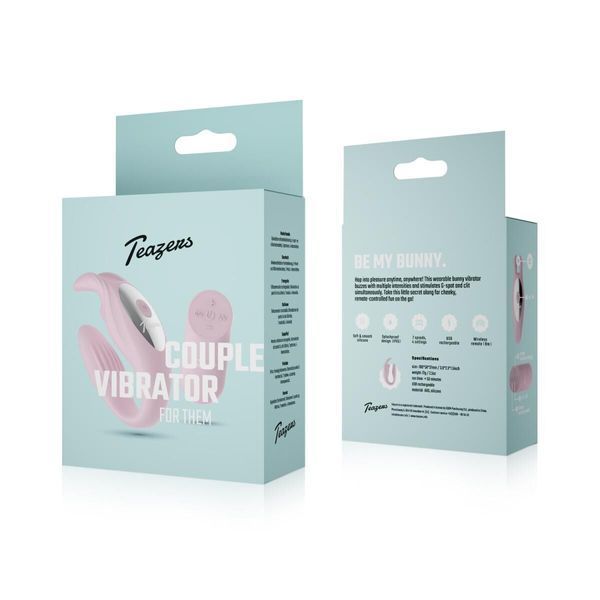 Вібратор для пар Teazers Couple Vibrator SX3900 фото