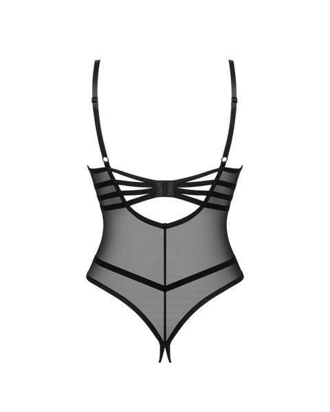 Боді Obsessive Roxelia crotchless teddy XL/2XL SO9067 фото