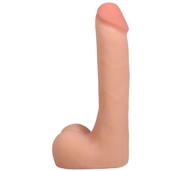 Фалоімітатор Doc Johnson The Realistic Cock ULTRASKYN - 9 Inch with Balls Vanilla SX4449 фото